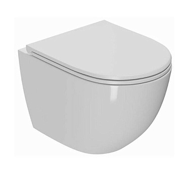 Унитаз подвесной MONTEREY LT-101E-UQ3 слив ТОРНАДО_3 сиденье ДЮРОПЛАСТ МИКРОЛИФТ (LT-101E-UQ3)