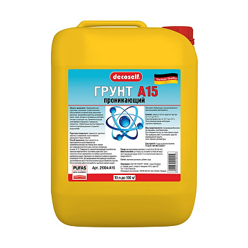 Грунтовка Decoself  А15 проник.мороз. 10л