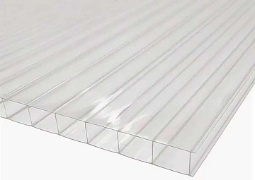 Сотовый Поликарбонат 8мм Прозрачный NOVATTRO 12000*2100