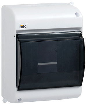 KREPTA 3 Корпус пластиковый КМПн 2/4 IP30 белый IEK MKP42-N-04-30-12