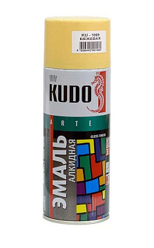 Бежевая эмаль универсал 520мл KU-1009 KUDO