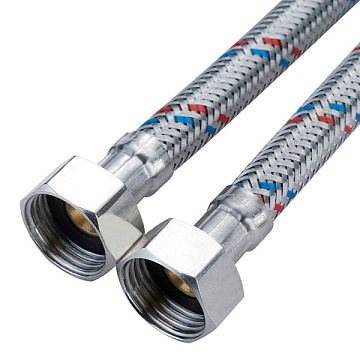 Подводка д/воды сталь 1/2" г/г 100 cм CTM