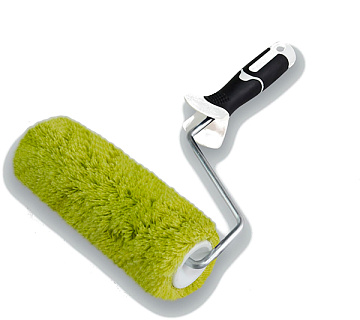 Валик ширина ролика 180 мм, 2К бюгель 8 мм, d 42 мм, полиакрил зеленый 480-2180