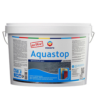 Грунт Адгезионный Eskaro Aquastop CONTACT 14кг
