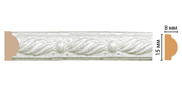 Интерьерный багет 130-19  (15*8)