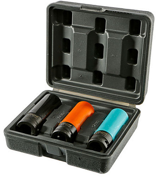 Набор усилен головок 1/2" 17,19,21мм Sturm! 1045-18-3