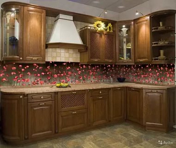 Кухонный фартук ПВХ Висячие сады (600х2000х1,5мм)