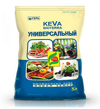 Грунт 5л Гера KEVA BIOTERRA универсальный