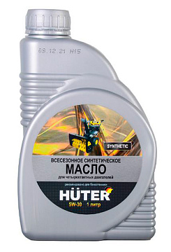 Масло моторное 4Т синтетика 5W-30 1л Huter 73/8/1/2