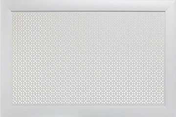 Экран радиатора  Модерн рамка Романика белый  600х1200