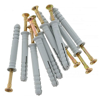 8х120 Дюбель с шурупом потай (100)