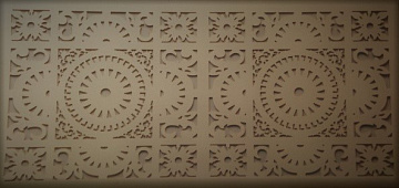 Панель ХДФ «Пальмира» 600х1220х3 мм без окраски