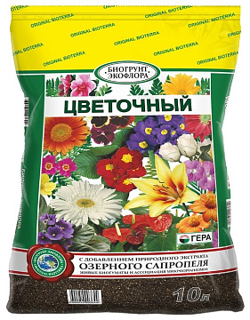 Грунт 10л Гера цветочный
