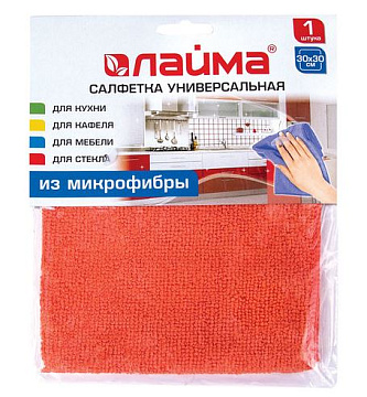 Салфетка ЛАЙМА универс.м/ф 30*30 601242