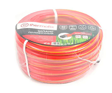Шланг поливочный Thermofix Garden PREMIUM 3/4*25м красный