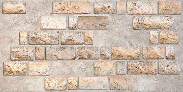 Листовая панель ПВХ Кирпич "Акрополь" арт.728ка