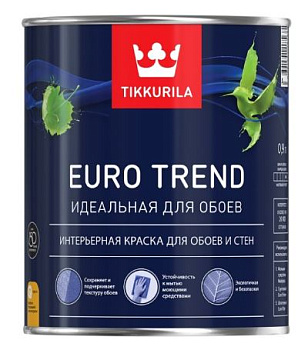 Краска для стен и обоев EURO TREND С 0,9л  TIKKURILA