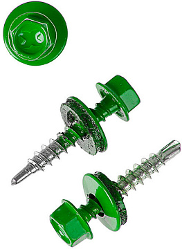 Саморез кров. 6002 5,5х25 св-зеленый (уп400)