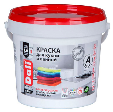 Краска DALI д/кухни и ванной 0,9 л (20909) (6шт/384шт)