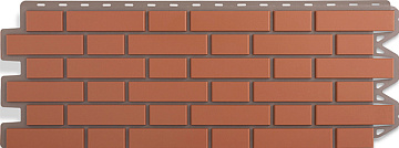 Фасадная панель Кирпич Красный Альта Профиль