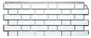 Фасадная панель Fine Ber Кирпич Белый