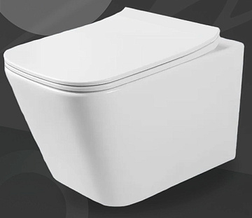 Унитаз подвесной MONTEREY ZT-015E сиденье ДЮРОПЛАСТ МИКРОЛИФТ (7860N934)