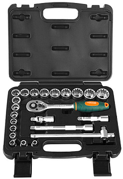 Набор головок 6-24мм 23предм. Sturm! 1045-20-S23