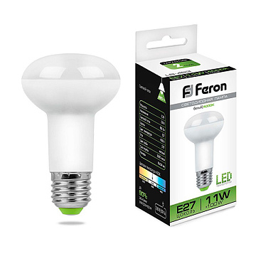 Лампа с/д FERON E27 LB-463 22LED/11W 230V 4000K R63