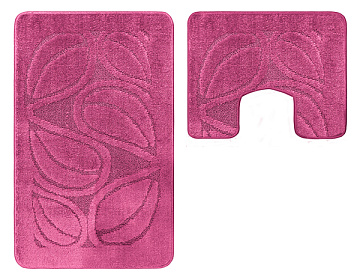 Набор FLORA д/ванн 60*100/50*60 BQ 2591 VIOLET