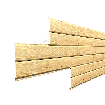 Сайдинг L брус-15х240 (ECOSTEEL-01-Сосна-0,5)