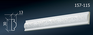 Интерьерный багет 157-115 (30*14)