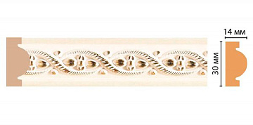 Интерьерный багет 157-6 Ew (30*12) 2,4м