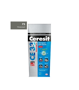 Затирка CERESIT Оливковая №73 2-5мм СЕ33 2кг