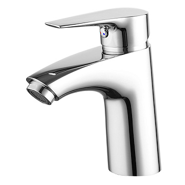 Смеситель ЛАТУНЬ для умывальника AZARIO хром (AZ-WSA654236AJ)