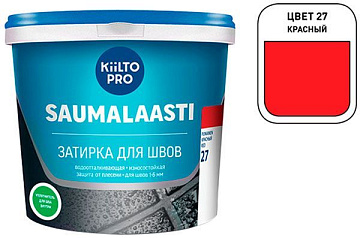 Затирка для швов KIILTO-27  КРАСНАЯ  1кг