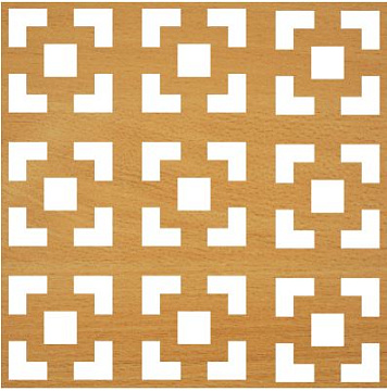 Панель Дамаско бук ХДФ 695*1020*3