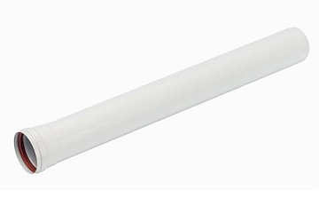 Труба удлинительная d 80 мм, 0,5 м, эмаль