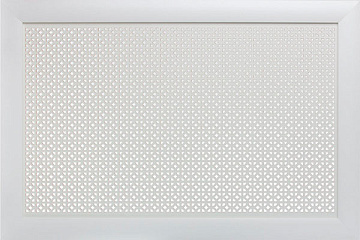 Экран радиатора  Модерн рамка Романика белый 600х900