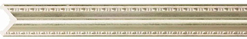 Интерьерный багет угол Платина 25-937 (25*7)