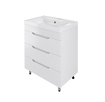 MIRSANT SOHO QUADRO 60 Тумба напольная с Умывальником DEEP-60