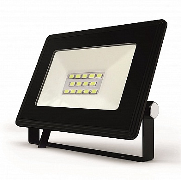 Прожектор с/д PRE LED FL1 10W BLACK IP65 холодный белый