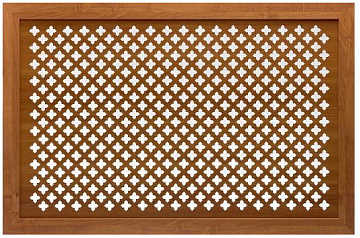 Экран радиатора Стандарт рамка Готика вишня 570х870