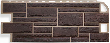 Фасадная панель Камень Жженый Альта Профиль