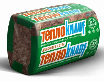 Утеплитель ТеплоKnauf КОТТЕДЖ+ TS037 плиты(8х1230/610/100) 6кв.м 15пл.