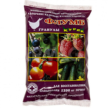 Удобрение Флумб-куряк 500гр гранулы/20шт/