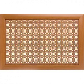 Экран радиатора  Модерн рамка Дамаско вишня 600х900