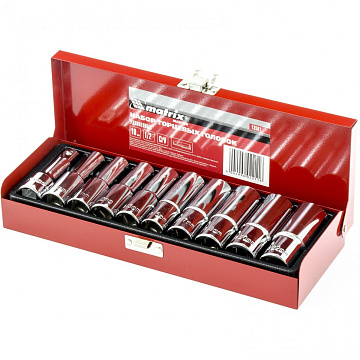 Набор торцевых головок 10-22мм Matrix 13581