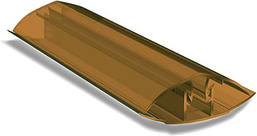 Профиль HCP клипсовый 6-10 х 6м бронза