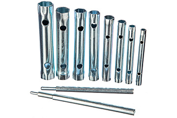 Набор ключей FIT 6-22 мм трубчатые 10 шт 63740