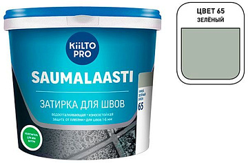 Затирка для швов KIILTO-65  ЗЕЛЕНАЯ  1кг
